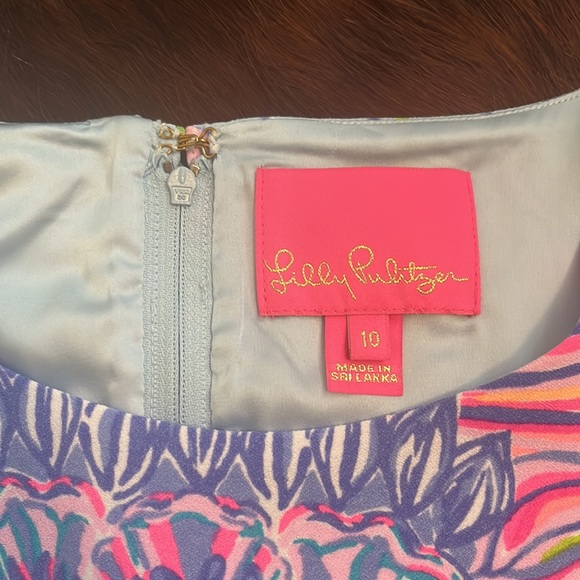 Lilly Pulitzer Sea Shellabration Donna Romper Size 10 - Picture 5 of 5